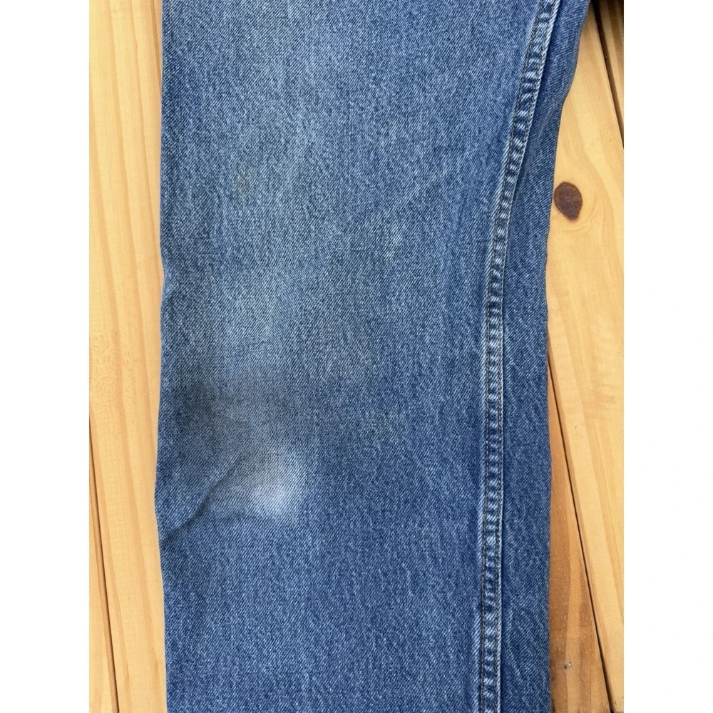Vintage 505 Levis Jeans Orange Tab USA Made Regular‎ Fit Straight Leg 34x32 1998